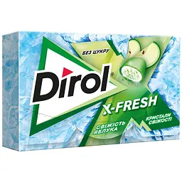 Гумка жувальна Dirol X-Fresh свіжість яблука 18 г (744605) - мініатюра 2