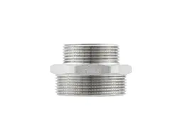 Ніпель RAFTEC латунь, ЗЗ, DN50х25, 2"х1", нікель, NP0603 - мініатюра 4