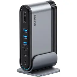 USB-хаб Baseus UnionJoy 17-Port Triple-Display Gray (B00532304811-00) [158346]