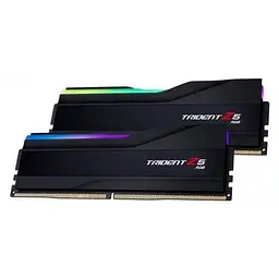 Модуль пам'яті G.Skill DDR5 32GB (2x16) Trident Z5 RGB Black 6400 Mhz XMP 3.0 (F5-6400J3239G16GX2-TZ5RK) - мініатюра 2