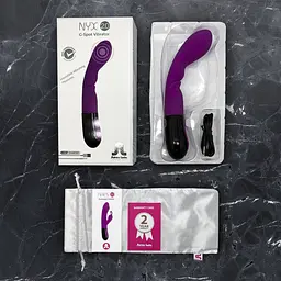Вибратор Adrien Lastic Nyx 2.0 для стимуляции точки G, 20.7х3.6 см фиолетовый - миниатюра 7