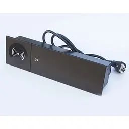 Настільна розетка з бездротовою зарядкою 350x100 - мініатюра 3