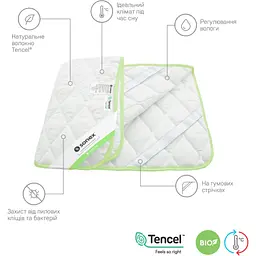 Наматрацник Sonex Tencel 140х200 см (SO102110) - мініатюра 4