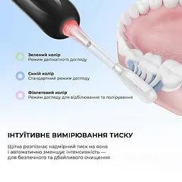 Електрична зубна щітка Mova Fresh Black (ATB13A-BK) - мініатюра 10