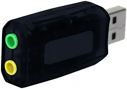 Звукова карта USB AUX jack, 2 x TRS (Mic + Ear) Virtual 5.1 Channel, Media-Tech - мініатюра 3