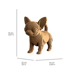 CHIHUAHUA PUPPY - Картонний 3Д пазл Cartonic - мініатюра 5