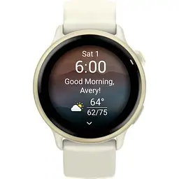 Смарт-годинник Garmin Vivoactive 6 Lunar Gold with Bone Band (010-02985-01) - мініатюра 5