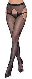 Колготки - 2530295 Cottelli Collection Sex Tights S-L - мініатюра 4