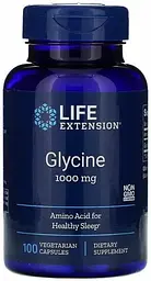 Гліцин Life Extension Glycine 1000 мг 100 капсул