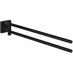 Тримач для рушника Grohe QuickFix Start Cube 409762430 Чорний матовий