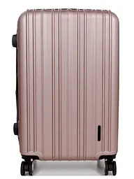 Валіза полікарбонат середній (M) Airtex 623 70л 66x42x26см Рожеве золото (Rose gold) - мініатюра 2