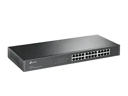 Комутатор TP-LINK TL-SF1024, 24xFE, 10/100 Mb/s, некерований, монтується у стійку - мініатюра 2