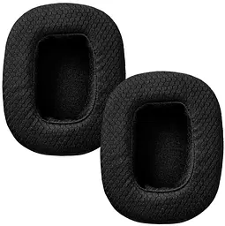 Амбушюри Fabric+memory foam до HATOR Hypergang HTA-805/810/830/840/850 Black 2шт. (ACC-106) - мініатюра 1