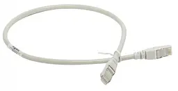 Патч-корд CAT 5e F-UTP 0.5м AWG 26 PVC сірий Legrand teh0018340
