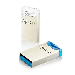 Флеш-накопичувач USB 64Gb AH111, Crystal, USB 2.0 (AP64GAH111CR-1) Apacer teh0029076 - мініатюра 3