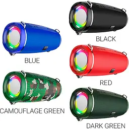 Портативна акустика Hoco Portable Speaker HC2 Xpress Camouflage Green (738721) [93415] - мініатюра 4