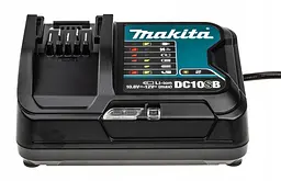 Пристрій для зарядки акумуляторів Makita CXT DC10SB (630996-7) - мініатюра 3