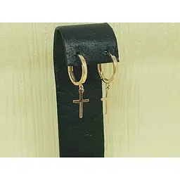 Золоті сережки Dear Хрестики. 3441.1 - мініатюра 2