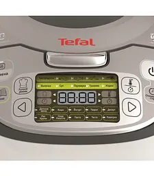 Мультиварка Fuzzy Logic, 750Вт, чаша-5л, електронне керув., пластик, сірий Tefal kuh0015031 - мініатюра 7