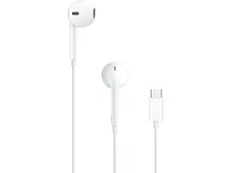 Навушники з мікрофоном Apple EarPods with USB-C White (MYQY3)