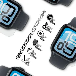 Плівка захисна Armorstandart Matte hydrogel Apple Watch SE 3 2025 40mm 6 pcs (ARM91995) - мініатюра 2