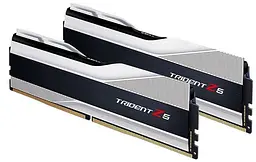 Модуль памятi DDR5 2x16GB/5600 G.Skill Trident Z5 Silver (F5-5600J4040C16GX2-TZ5S) - мініатюра 4