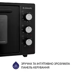 Електрична піч Minola FOET 4815 BL - мініатюра 3