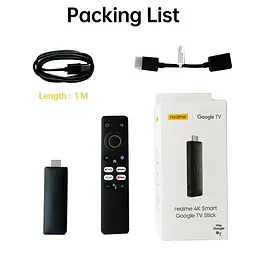 Медіаплеєр Андроид приставка Realme Smart TV Box Stick TV 4K EU Android 11 2/8Гб - мініатюра 7