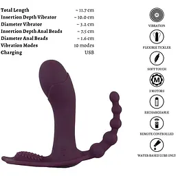 Вібратор Beau coeur Ariva Panty Vibrato - мініатюра 17