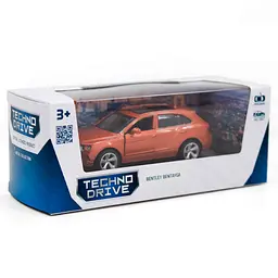 Автомодель TechnoDrive Bentley Bentayga помаранчева (250266) - мініатюра 12