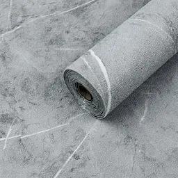 Шпалери на самоклейці 2800х500х1.5 мм Сірий мармур (D) SW-00001414
