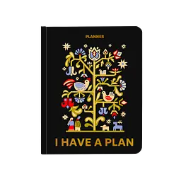 Блокнот для планування "I HAVE A PLAN" з орнаментом