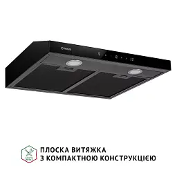 Витяжка плоска Perfelli RINCI 6CWB NERO - мініатюра 2