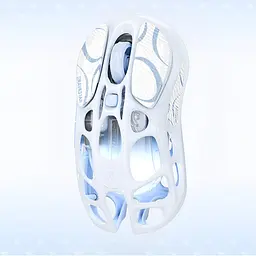 GravaStar Миша Mercury M1 Pro, magnesium alloy body, BT/WL/USB-A, RGB, Ice Blue - мініатюра 3