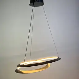 Підвісна Led люстра 6113/600BK - мініатюра 4