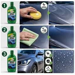 Восковий поліроль металік з тефлоном Turtle Wax PTFE 300 мл для всіх кольорів (53018) - мініатюра 3