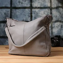 Жіноча сумка з двома ремінцями з натуральної шкіри Vintage 28х24х10 см sum0027577 - мініатюра 11