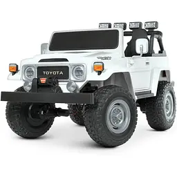 Дитячий електромобіль Джип Bambi M 4968EBLR-1 24V Toyota Білий