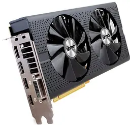 Відеокарта Sapphire AMD Radeon RX 470 4Gb Nitro+ (11256-01-20G) (GDDR5, 256 bit, PCI-E 3.0 x16) Б/в - мініатюра 2
