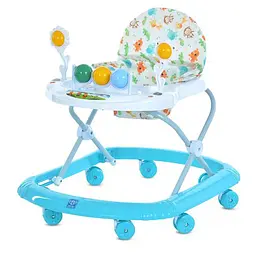 Дитячі Ходунки M 5033-1(Turquoise) з музикою колеса 8 шт