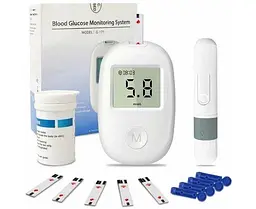 Глюкометр Glucose Meter GLM-76 + 50 тест-смужок та ланцети - мініатюра 4