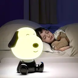 Світильник-нічник Kite LED з акумулятором Doggy чорно-білий (K24-491-3-4) - мініатюра 4