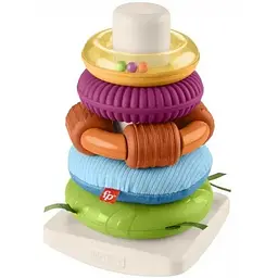 Пірамідка Fisher-Price Розвиток сенсорики (HXK47) - мініатюра 4