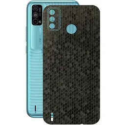 Защитная пленка StatusSKIN для Tecno Spark Go 2021 Корпус Винил Соты черные