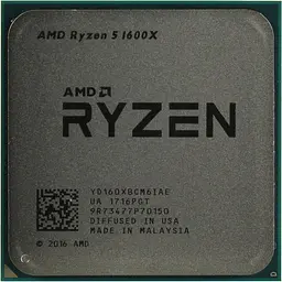 Процесор AMD Ryzen 5 1600X 3.6-4.0 GHz AM4, 95W Б/В
