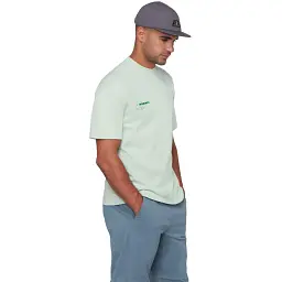 Футболка Mammut BaseRelaxed T-Shirt Glacier L silversage - мініатюра 4