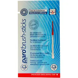 Мікро-щіточки Paro Swiss brush sticks в індивідуальній упаковці 60 шт. (Esro AG) - мініатюра 4