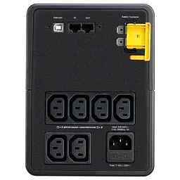 Джерело безперебійного живлення APC 1200 ВА / 650 Вт / 9 А*ч (BX1200MI) - мініатюра 2