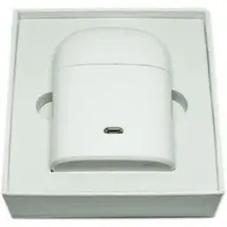 Бездротові навушники TWS Bluetooth i7S з боксом для зарядки White (au007-hbr) - мініатюра 4