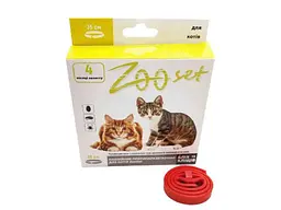 Нашийник протипаразитарний ZOO SET для котів 35см